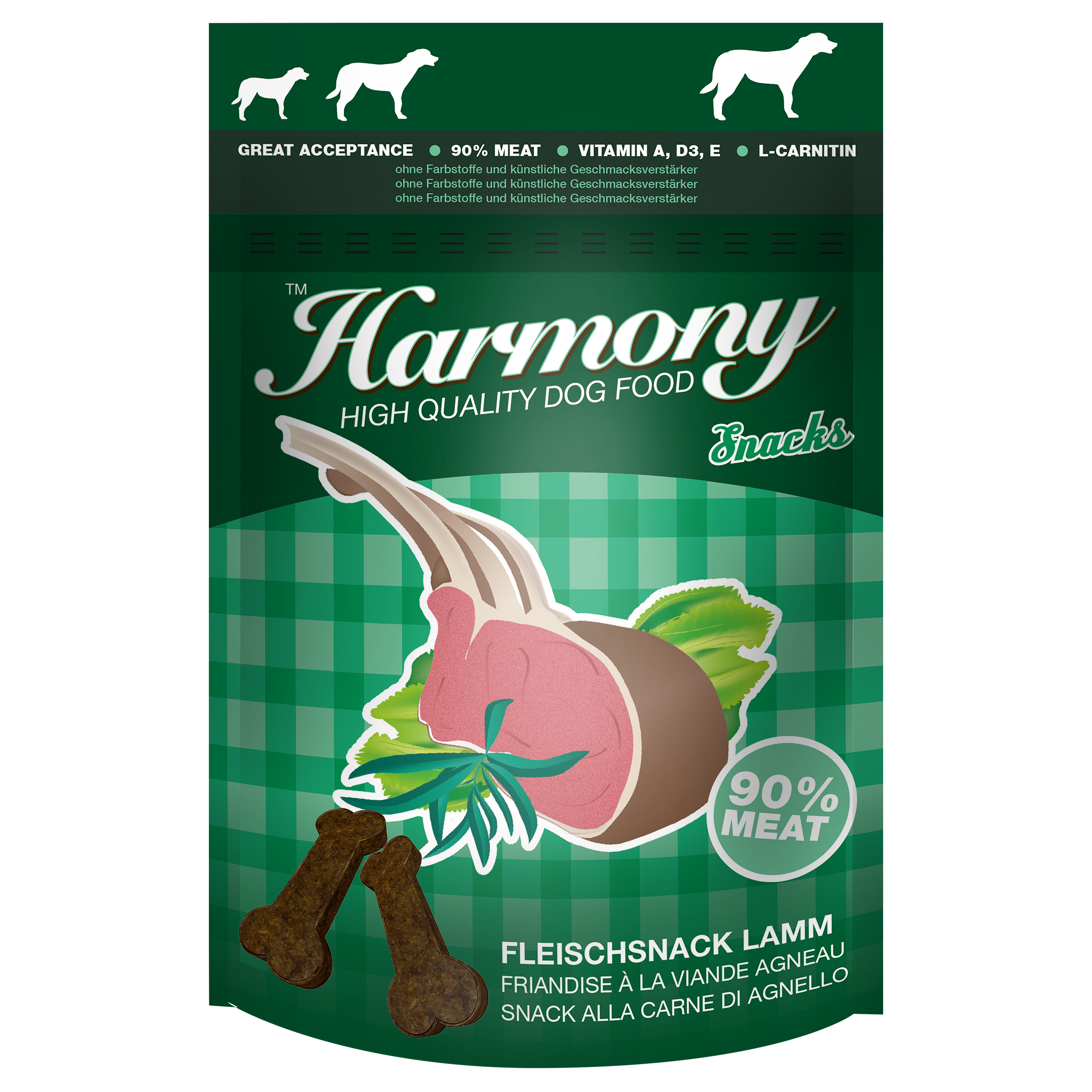 Harmony Dog Snacks Fleischsnack Lamm 60g