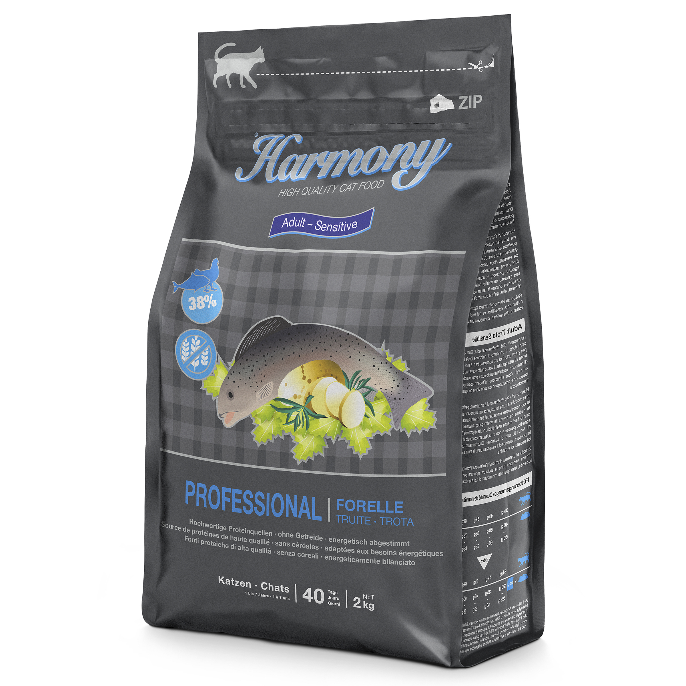 Harmony Cat Professional Adult Forelle