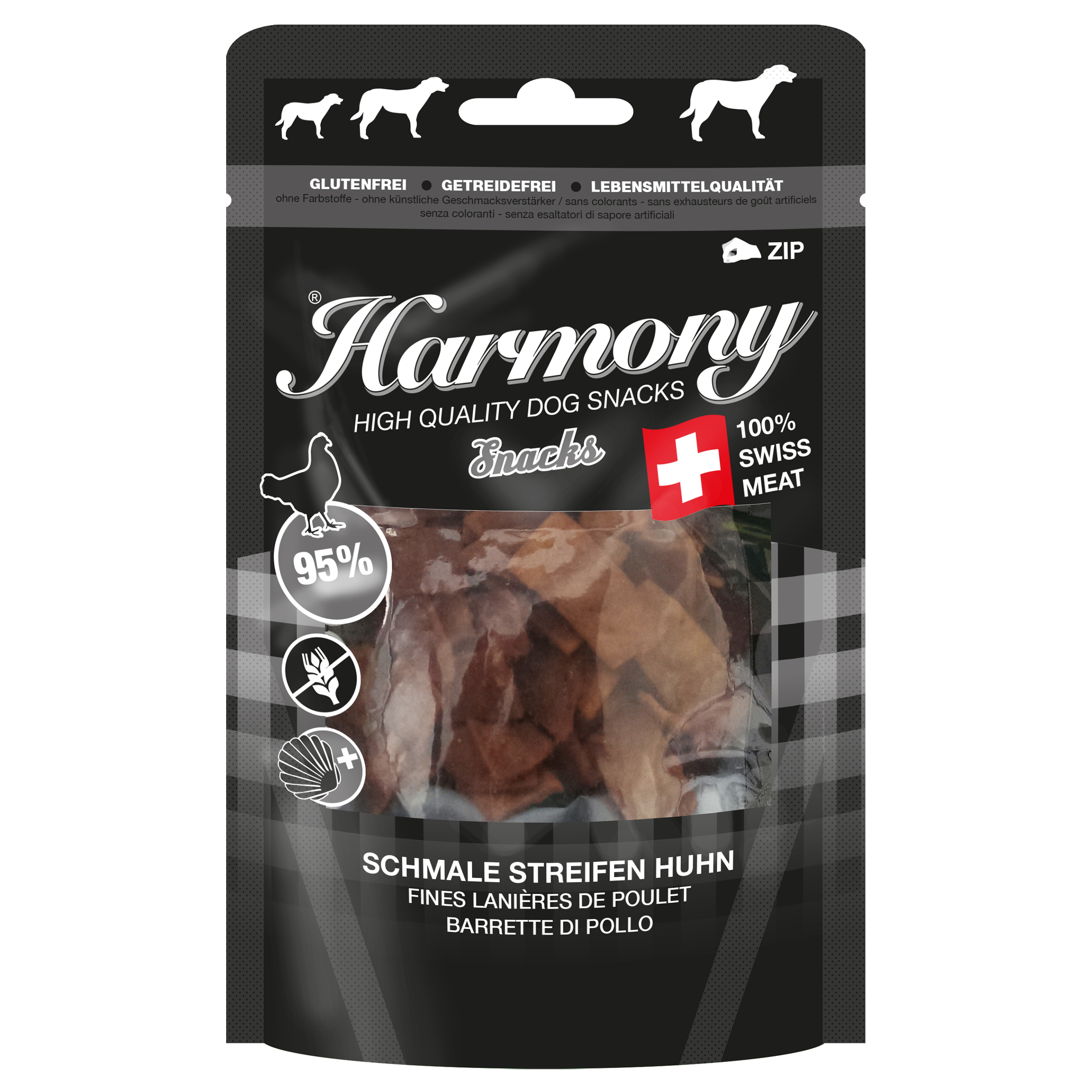Harmony Dog Snacks schmale Streifen Huhn 50g